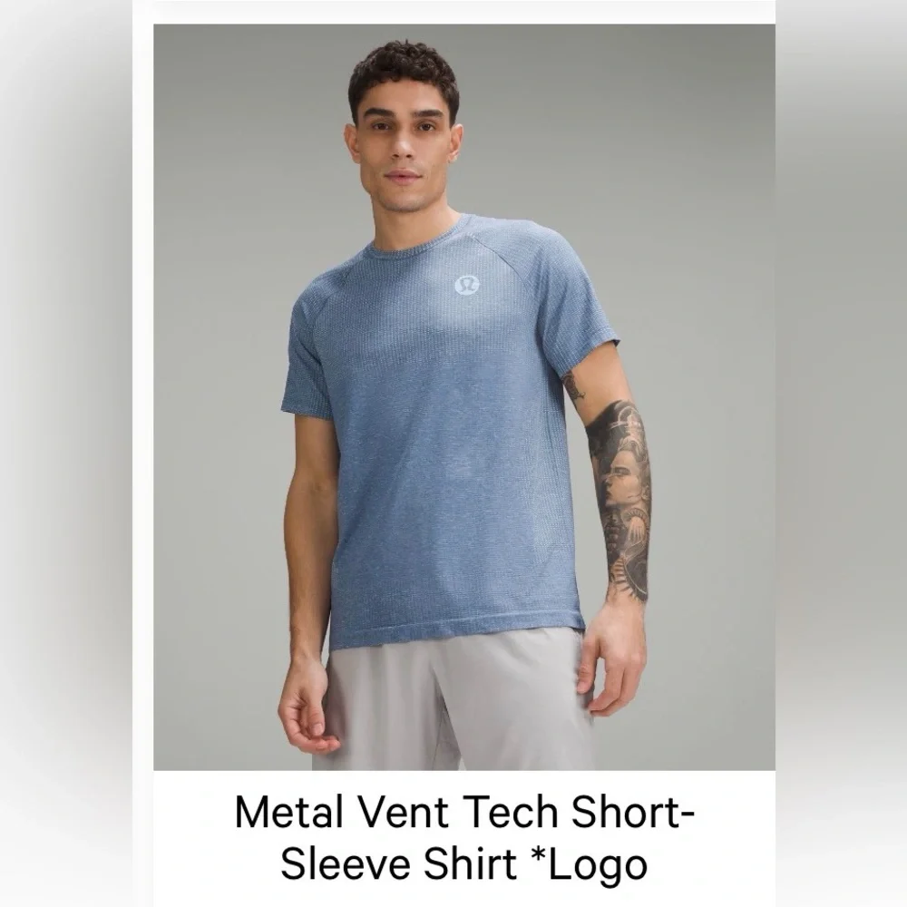lululemon Metal Vent Tech shirt logo - Picture 4 of 4